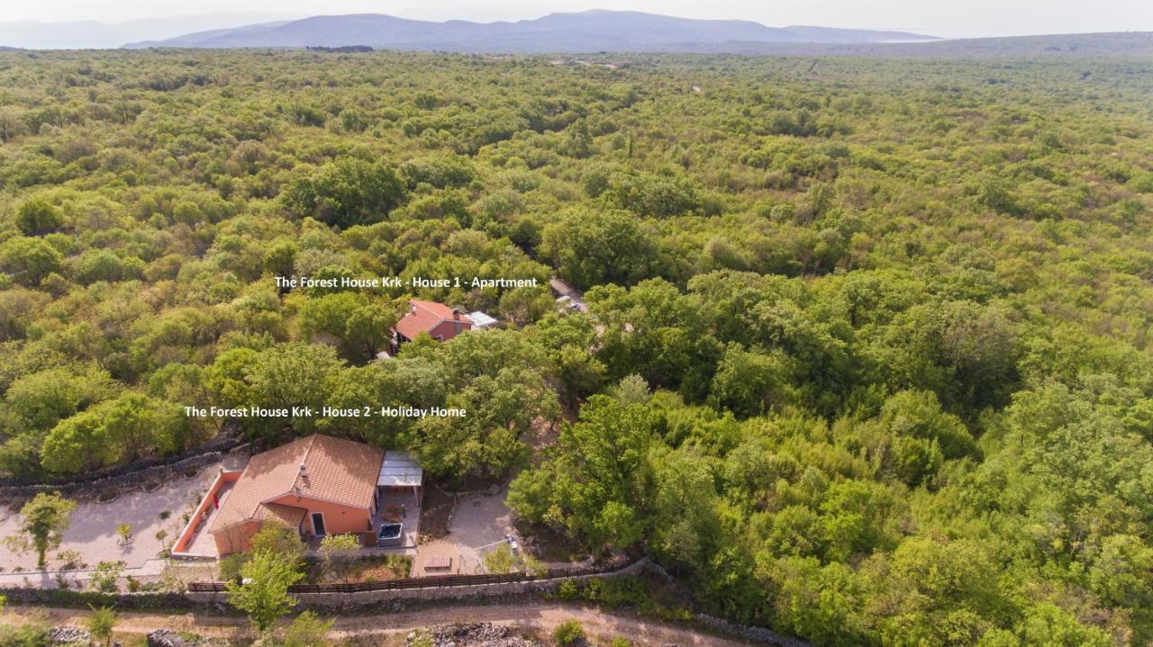 Kras The Forest House Krk 1 מראה חיצוני תמונה